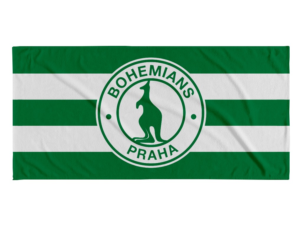 Osuška zelenobílá (140 x 70 cm)