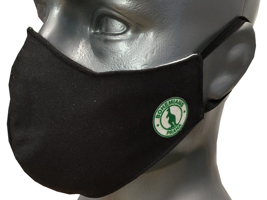 Rouška černá Bohemians Praha