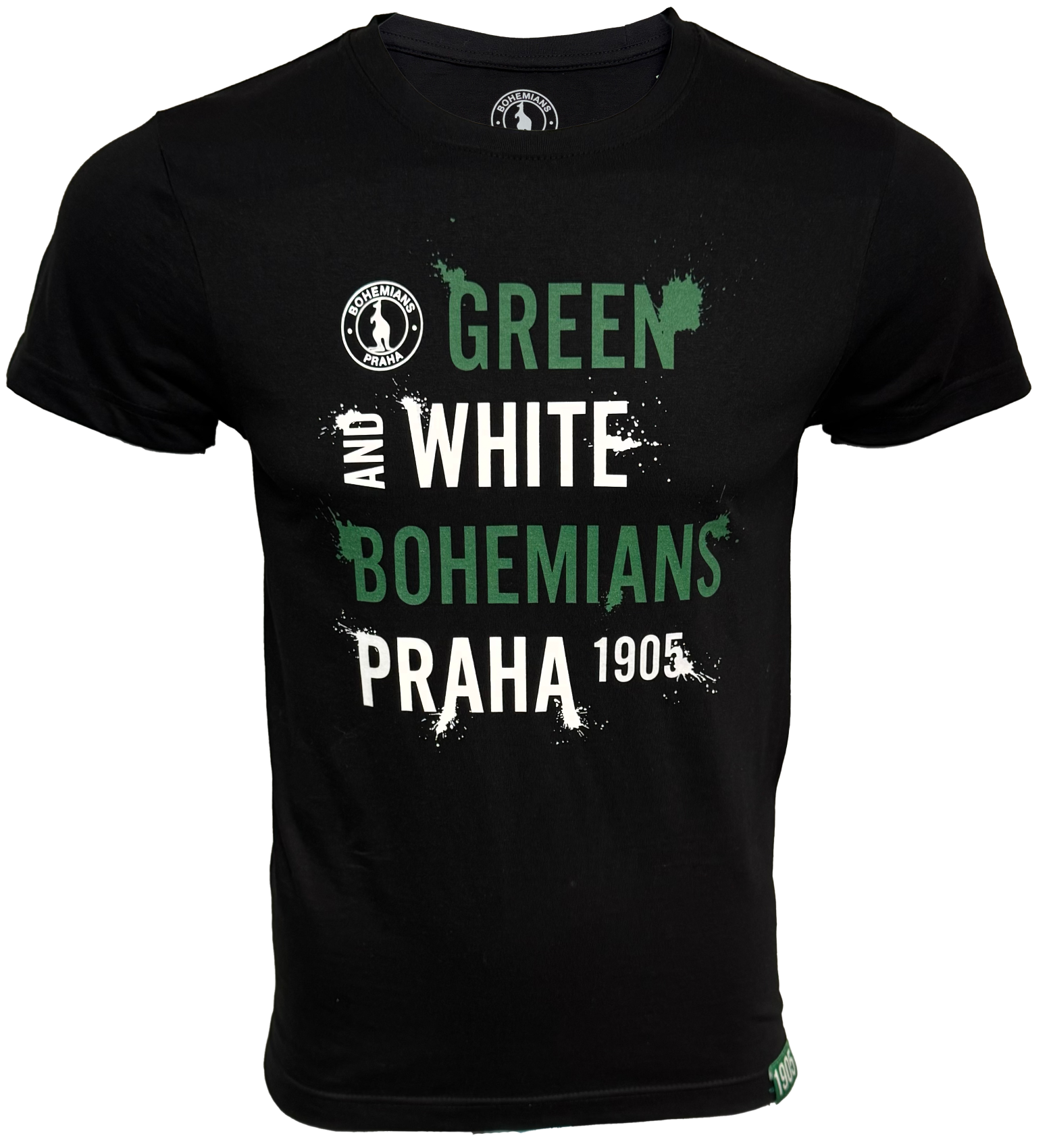 5473-tricko panske cerne green white